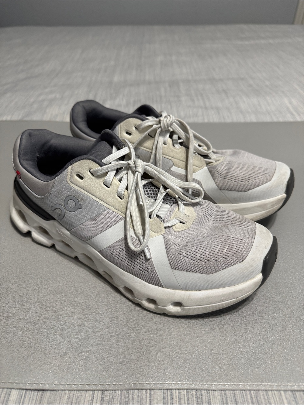 On Cloudrunner 2 Women's Running Shoes Grey White Size 7.5